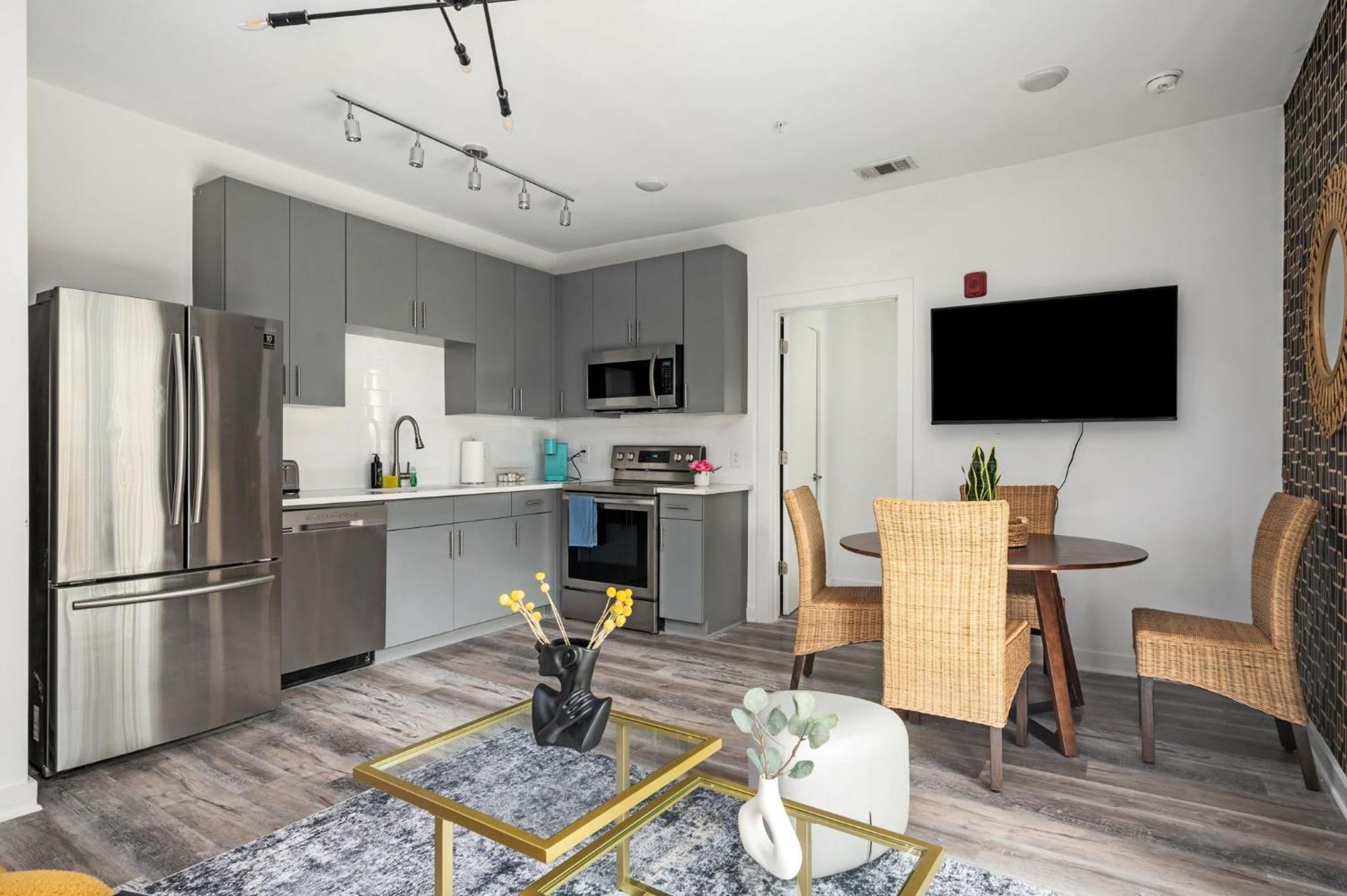 Brand New Condo With Balcony Washer Dryer 542Blvd Atlanta Ngoại thất bức ảnh